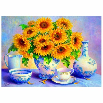 Пазл Подсолнухи 500 деталей Trefl TR37293 1