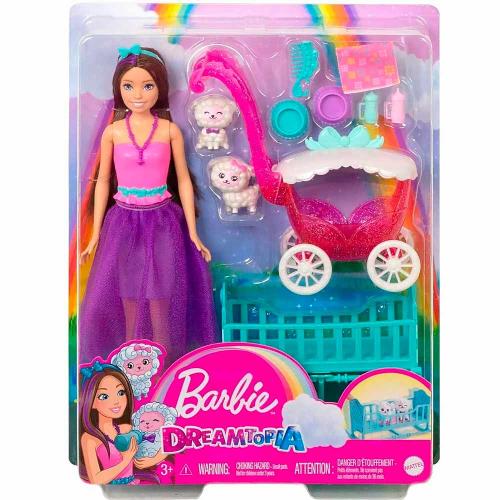 Кукла Барби Дримтопия с овечками 29 см Mattel HLC29 фото 4