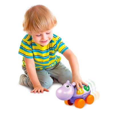 Музыкальная каталочка Бегемотик Азбукварик 2 Музыкальная каталочка Бегемотик Азбукварик 2