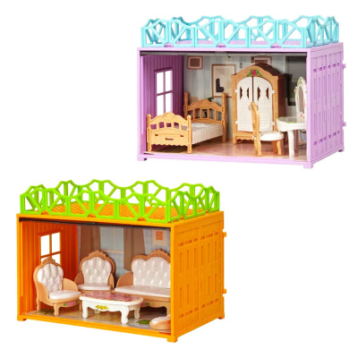 Игровой набор Мой маленький мир Гостиная и спальня 1toy Т26711 2