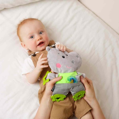 Подвесная игрушка Бегемотик Димочка Мякиши 725