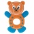 Игрушка-погремушка Мишка Ben Chicco 00010054000000