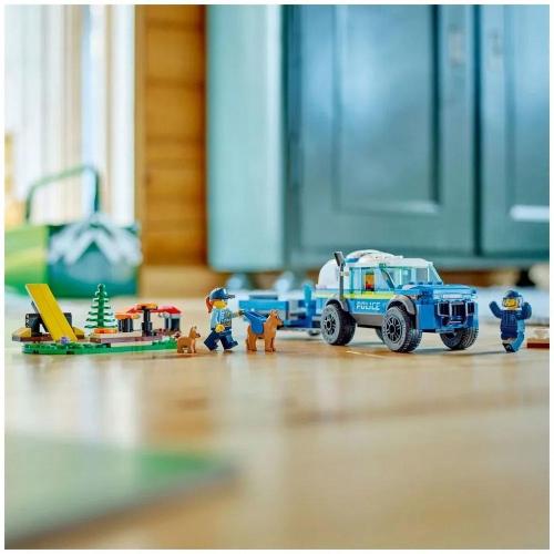 Конструктор Lego City 60369 Дрессировка полицейской собаки на выезде фото 8