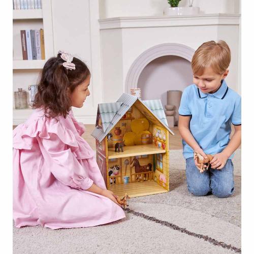 Кукольный домик быстрой сборки Ферма Dream House Десятое Королевство 04713 фото 7