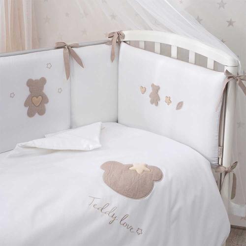 Комплект постельных принадлежностей для детей Teddy Love 6 предметов Perina ТЛ6-01 фото 2