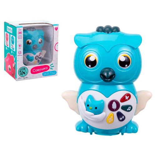 Игрушка развивающая Совушка световые эффекты 35 песенок Elefantino IT108364 фото 2