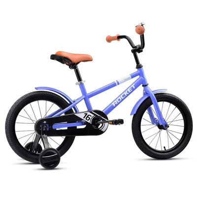 Велосипед двухколёсный 16 Rocket Gloss 16.GLOSS.LI.25 сиреневый 02