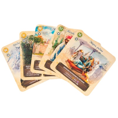 Настольная игра Картавентура Караваны Эврикус BG-12092