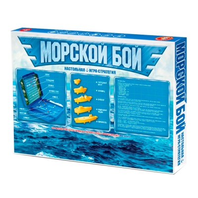 Настольная игра Морской бой Десятое Королевство 02452 02