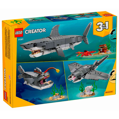 Конструктор Lego Creator 31381 Акула и сундук с сокровищами 3 в 1 5
