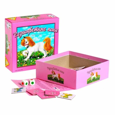 Настольная игра Разноцветные пони Piatnik 737992 2