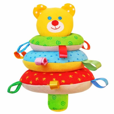 Игрушка ШуМякиши Пирамидка Мишка Мякиши 322