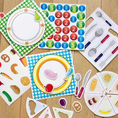 Учебные пазлы Изучаем продукты питания 13152043Р 3