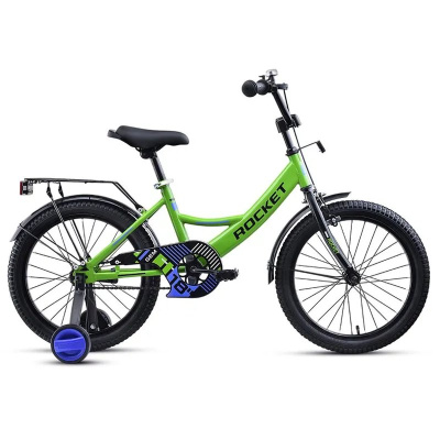 Велосипед двухколёсный 18 Rocket Gem 18.GEM.GN.25 зелёный 02