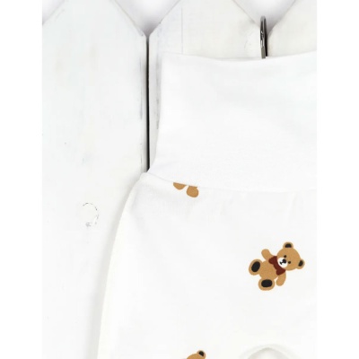 Ползунки Мишки Baby boom П57/10004-И(Н) молочный 03