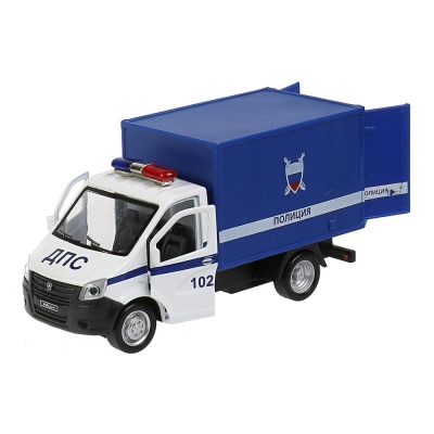 Коллекционная машинка ГАЗель Next Полиция Технопарк NEXTKUNG-15POL-WH 04