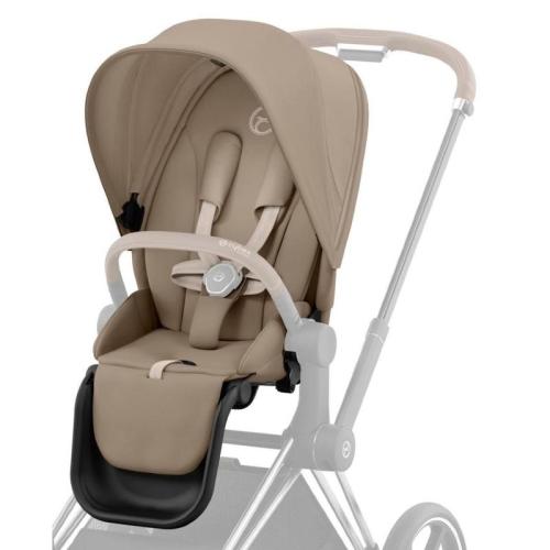 Коляска 2 в 1 Cybex Priam IV Chrome Brown Cozy Beige фото 7