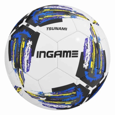 Мяч футбольный Ingame Tsunami №5 IFB-131 син\