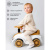 Толокар звук свет Amarobaby Retro белый/бежевый