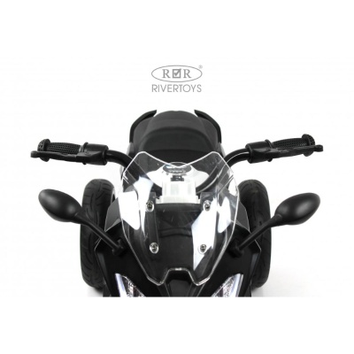 Детский электротрицикл RiverToys Z333ZZ чёрный