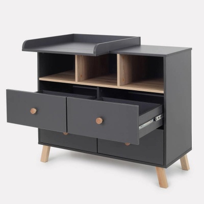 Комод пеленальный Rant Vester 1000/4 Moon Grey