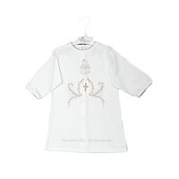 Крестильная рубаха Ангелочки и крестик Clariss 244-6