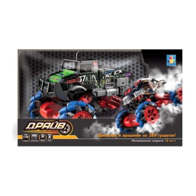 Игрушка Монстр-трак радиоуправляемый Грузовик 1toy Т21620 3