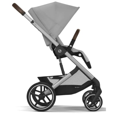 Коляска детская 3 в 1 Cybex Balios S Lux SLV Stone Grey 05