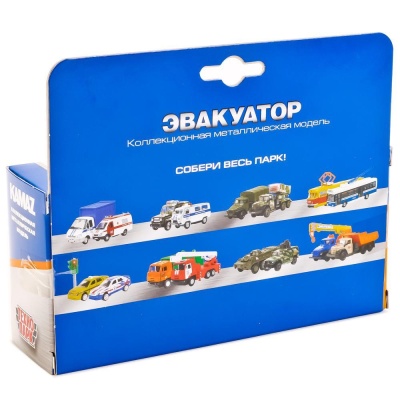 Металлическая машинка КамАЗ Эвакуатор Технопарк SB-16-27-A2-WB 04