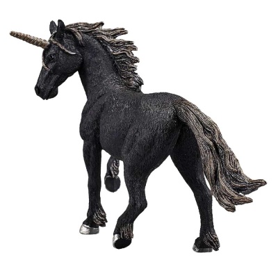 Фигурка Черный единорог Konik AML5010 2
