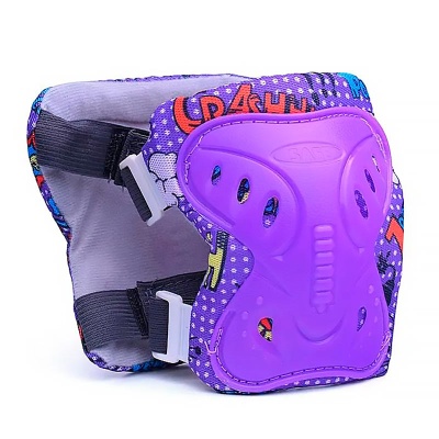 Комплект защиты для катания на роликах 00-3797 фиолетовый 4