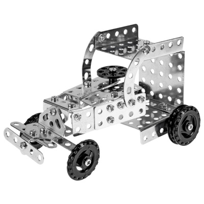 Конструктор металлический Изобретатель № 8 253 детали Рыжий кот К-775 1