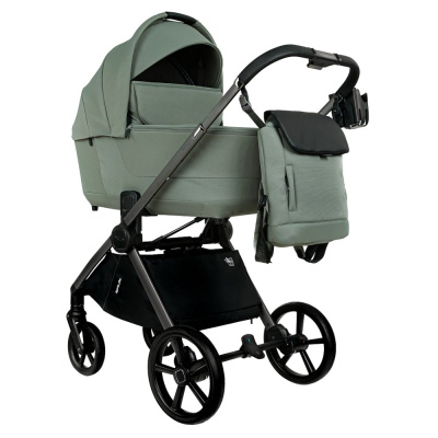 Коляска 2 в 1 Pituso Teffy Sage Green/Graphite 02