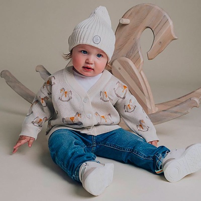 Джемпер Лошадка для девочки и мальчика Наследникъ НВ-МТ-013-НТ 3