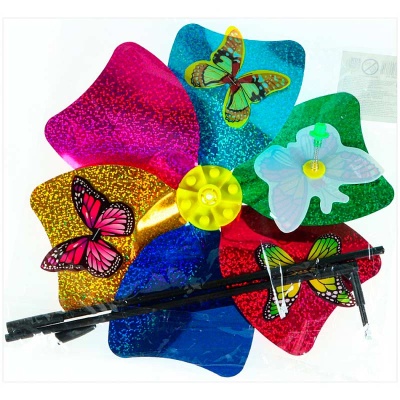 Игрушка Ветерок Пёстрый цветок 62 см Серия Весёлые забавы Рыжий Кот QH26 5