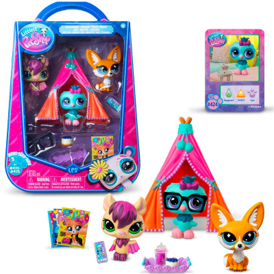 Игровой набор Littlest Pet Shop Пижамная вечеринка Hasbro 01037_LPS 3