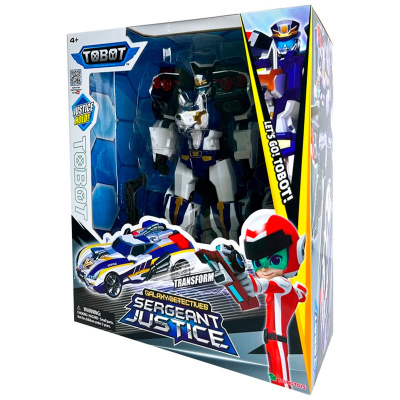 Игрушка Тобот робот-трансформер Сержант Джастис Young Toys 307604 3