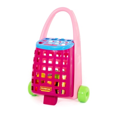 Забавная тележка и набор продуктов Полесье 67944 1