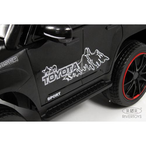 Детский электромобиль RiverToys G555GG чёрный фото 3