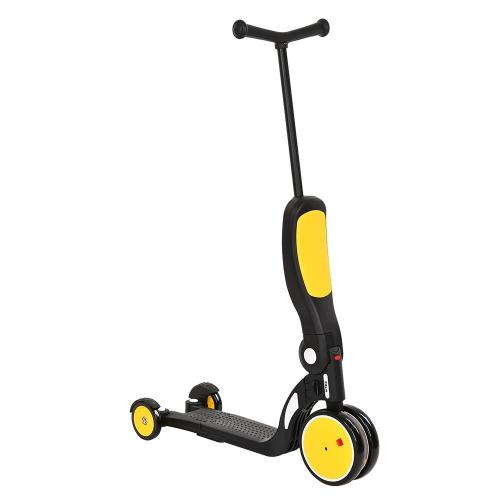 Трёхколёсный самокат Pituso HD-200B-Yellow жёлтый фото 7