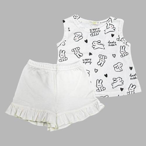 Комплект Lovely Rabbit Футболка и шорты Чуди Кидс 376125-11К молочный фото 2