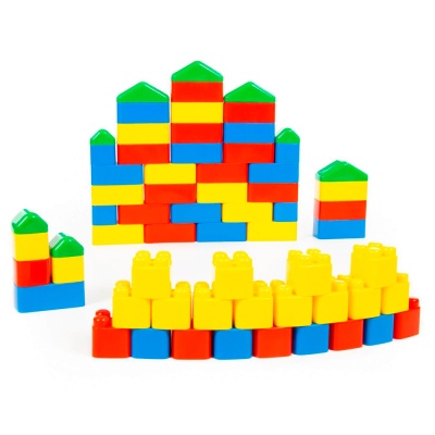 Конструктор для малышей Беби 132 элемента Полесье 53633 2