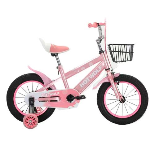 Велосипед детский двухколёсный Junfa Toys 18HW-1039 розовый фото 2