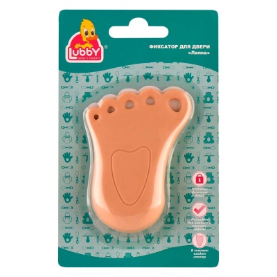Фиксатор для двери Лапка Lubby 16585 2 Фиксатор для двери Лапка Lubby 16585 2