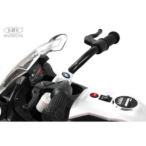 Детский электротрицикл RiverToys Z333ZZ чёрный фото 12