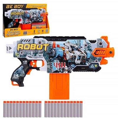 Автомат Робот 24 софт патрона BeBoy IT109766 2