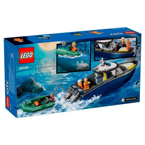 Конструктор Lego City 60456 Погоня на полицейском катере фото 5
