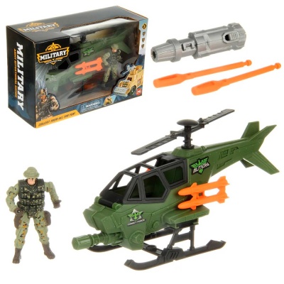 Игровой набор Военный Вертолёт Veld Co 133931 5