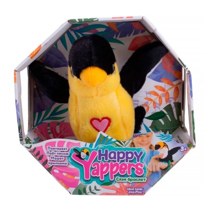 Интерактивная игрушка со слэп браслетом Иволга Happy Yappers 9596