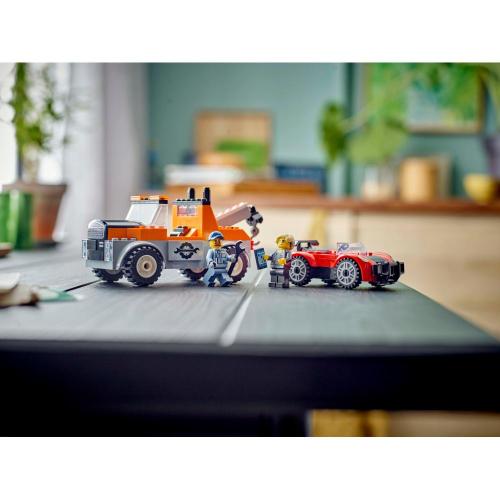 Конструктор Lego City 60435 Ремонт эвакуаторов и спортивных автомобилей фото 7